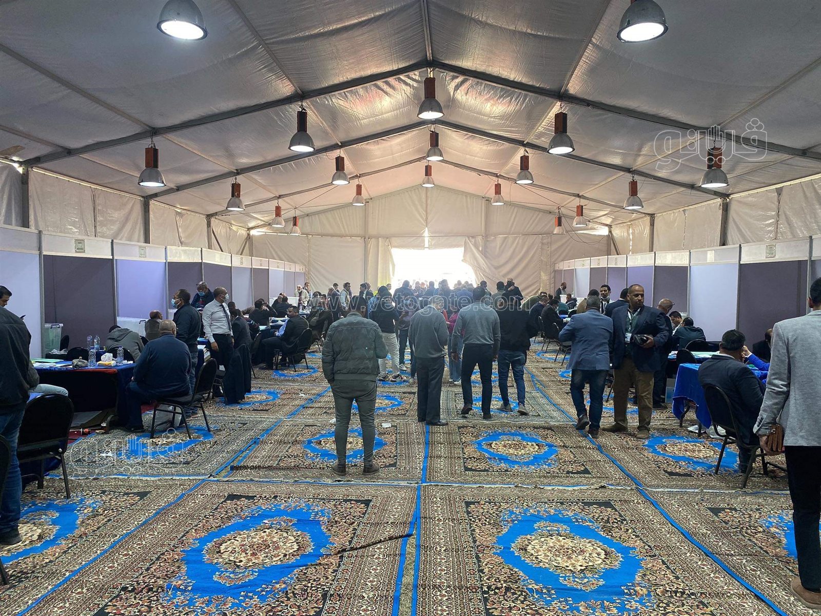 توافد أعضاء الجمعية العمومية في انتخابات المهندسين بالقاهرة (1)