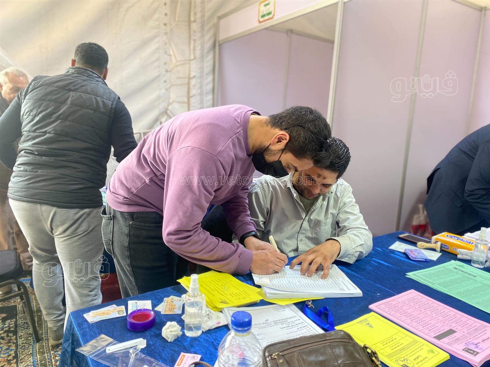 توافد أعضاء الجمعية العمومية في انتخابات المهندسين بالقاهرة (4)