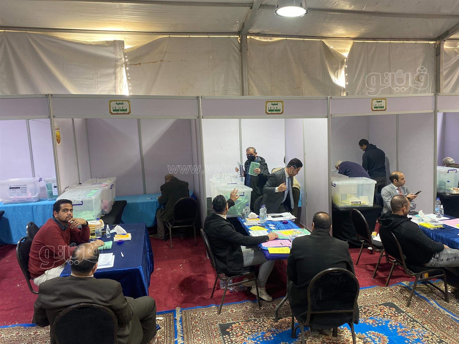 توافد أعضاء الجمعية العمومية في انتخابات المهندسين بالقاهرة (7)