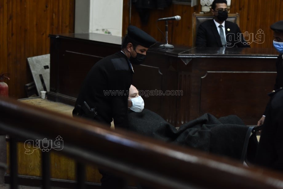 كريم الهوارى بدون إخفاء وجهه في ثالث جلسات قضية حادث زايد (10)