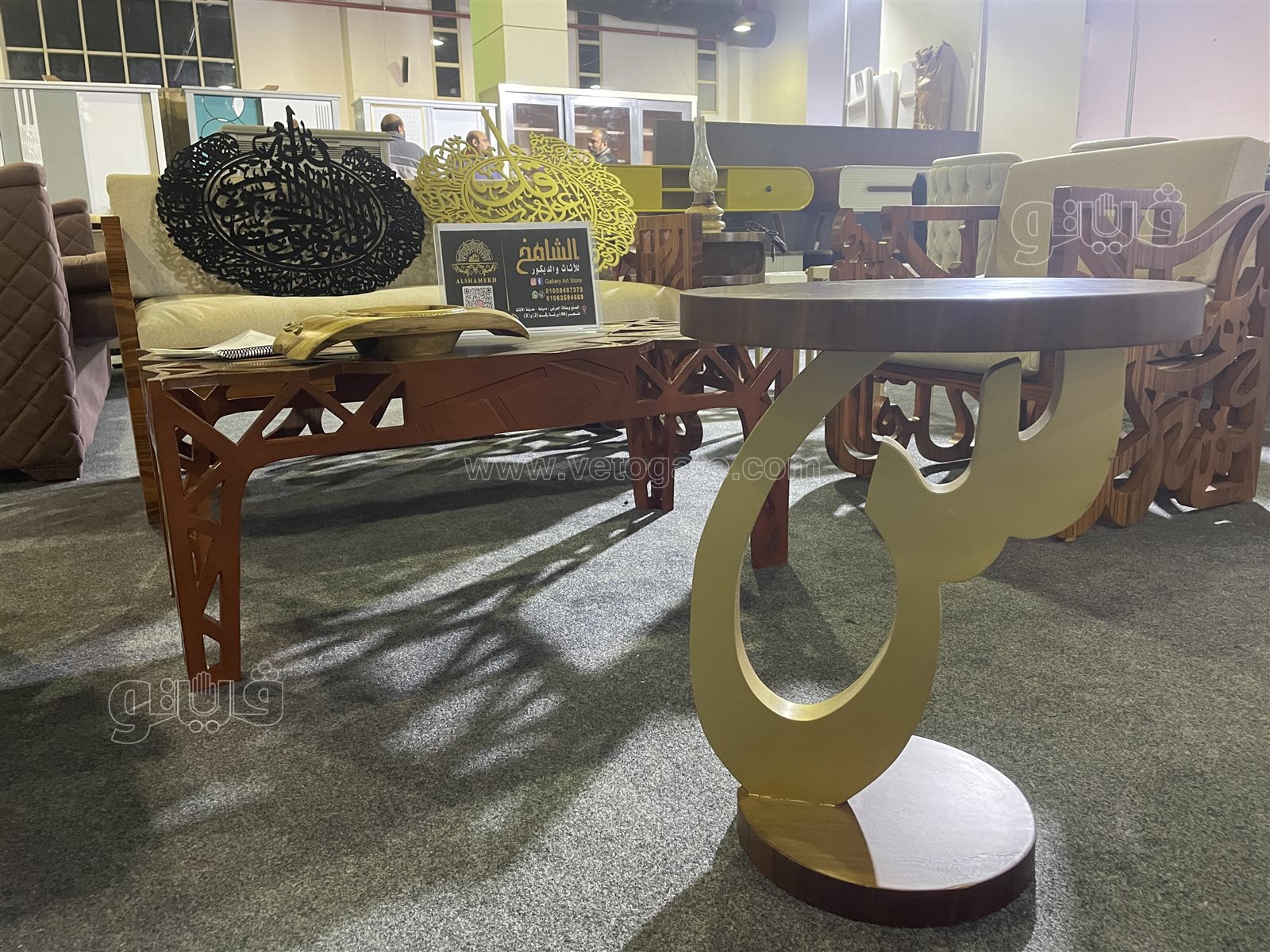 من داخل معرض صنع في دمياط.. صمم الانتريه على ذوقك وباسمك (6)