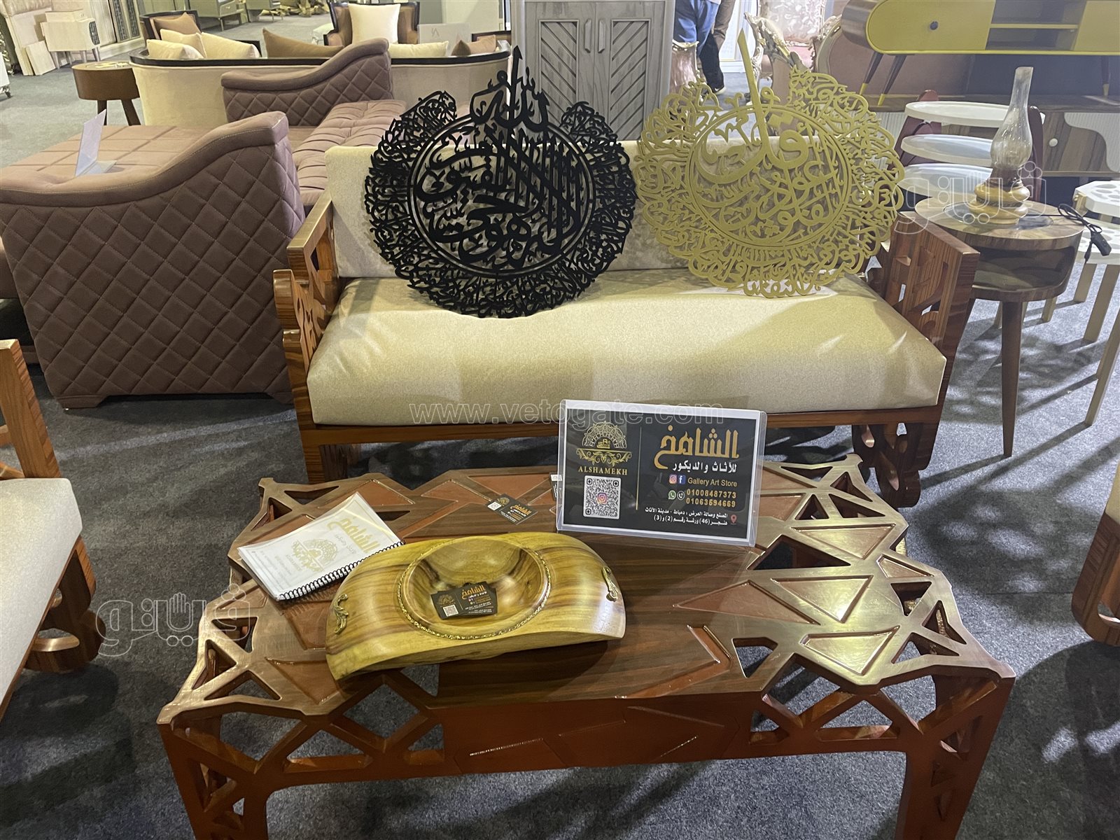 من داخل معرض صنع في دمياط.. صمم الانتريه على ذوقك وباسمك (9)