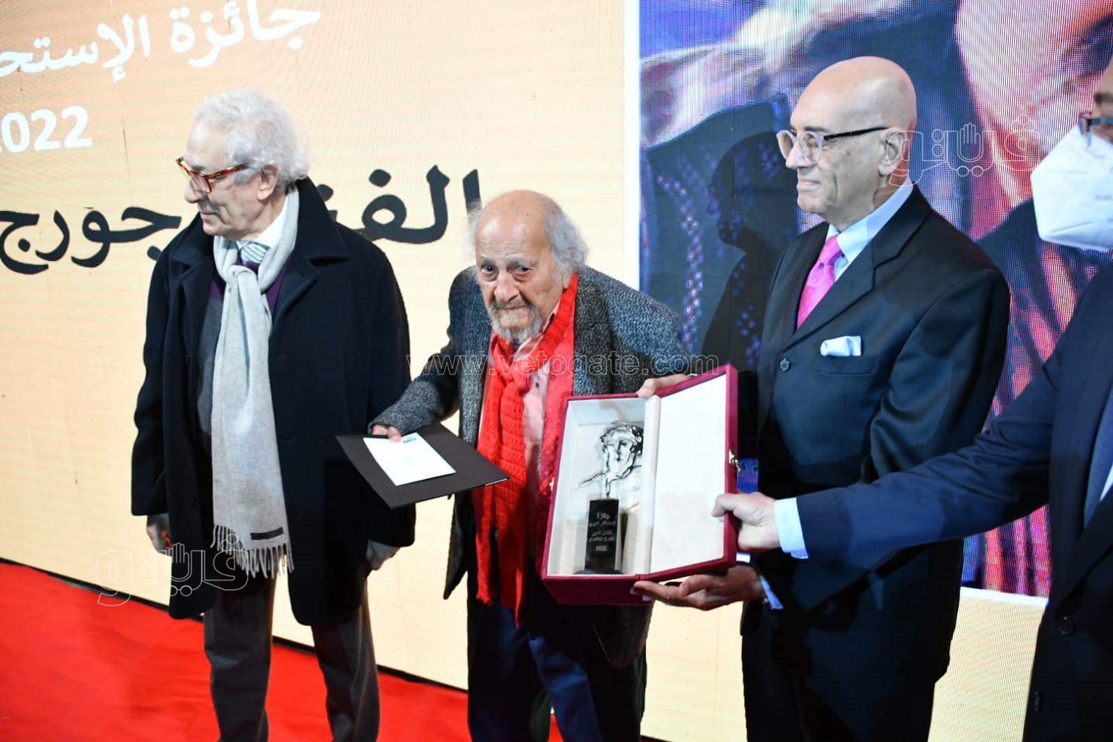 التشكيلي جورج بهجوري يتوج بجائزة فاروق حسني الكبرى  (3)