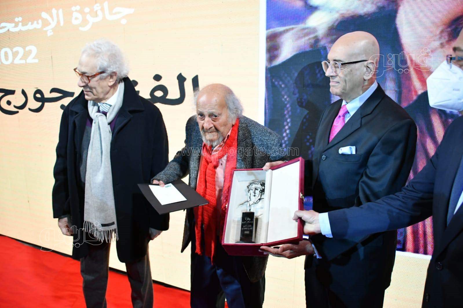 التشكيلي جورج بهجوري يتوج بجائزة فاروق حسني الكبرى  (4)