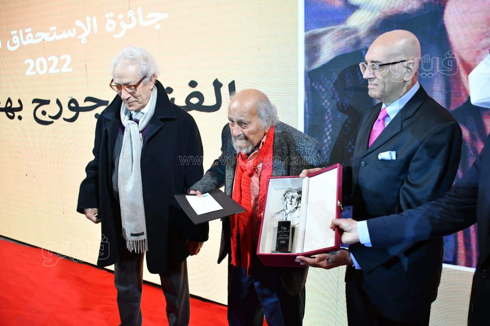 التشكيلي جورج بهجوري يتوج بجائزة فاروق حسني الكبرى  (5)