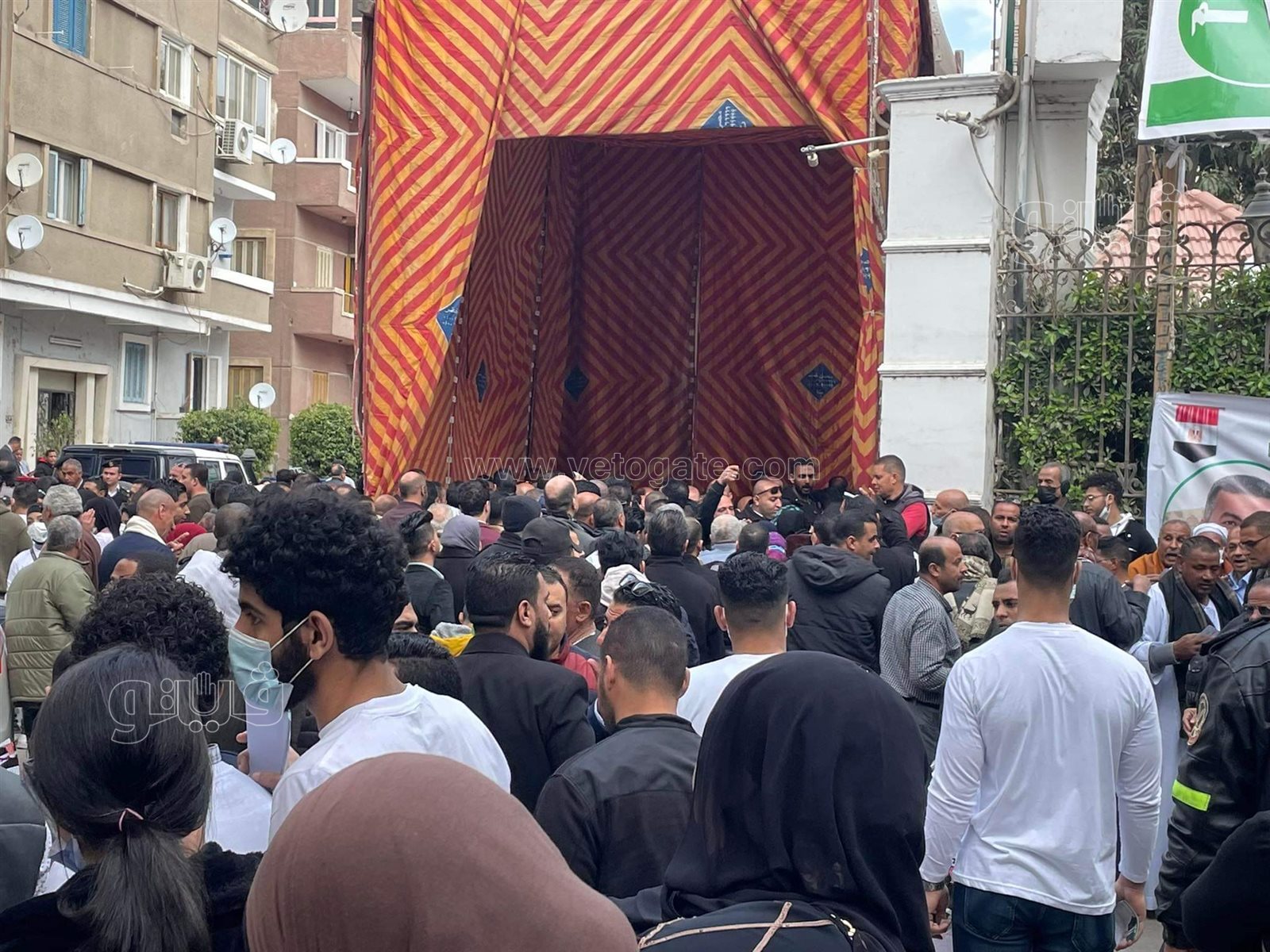 تزايد أعداد الناخبين في انتخابات رئاسة حزب الوفد (14)