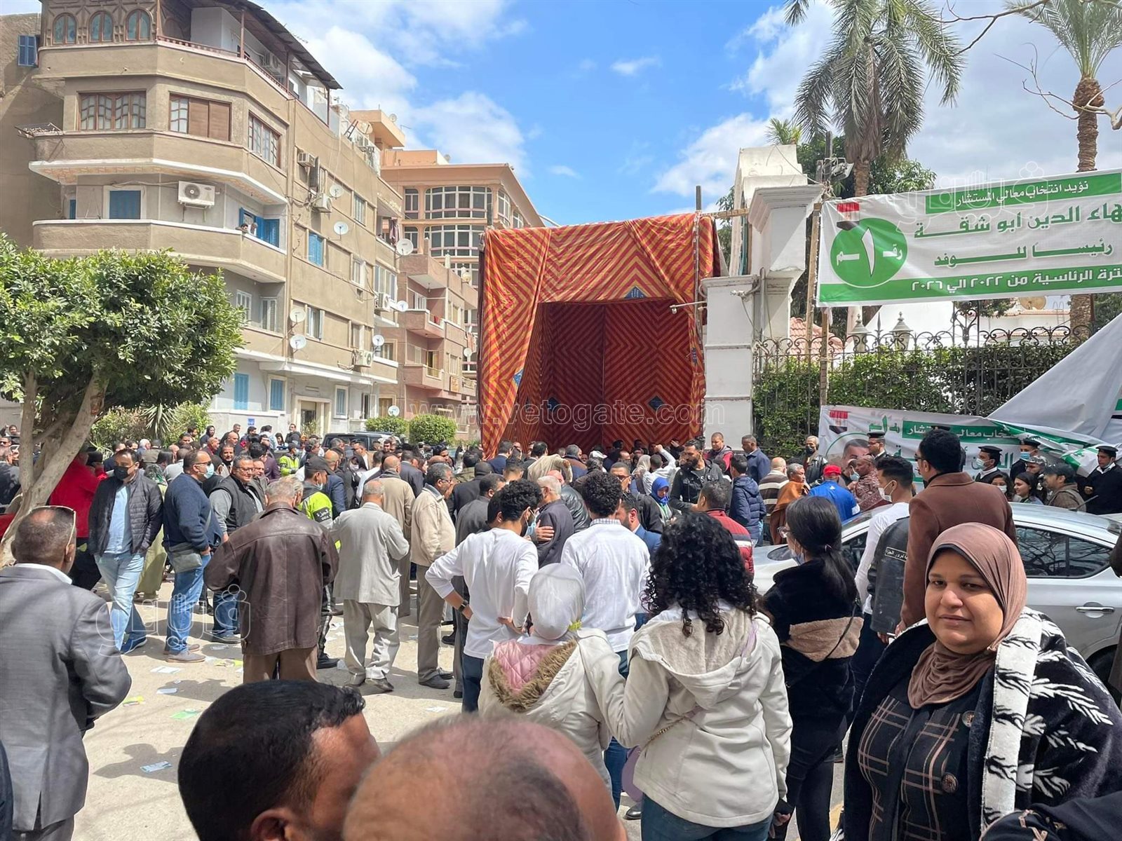 تزايد أعداد الناخبين في انتخابات رئاسة حزب الوفد (16)