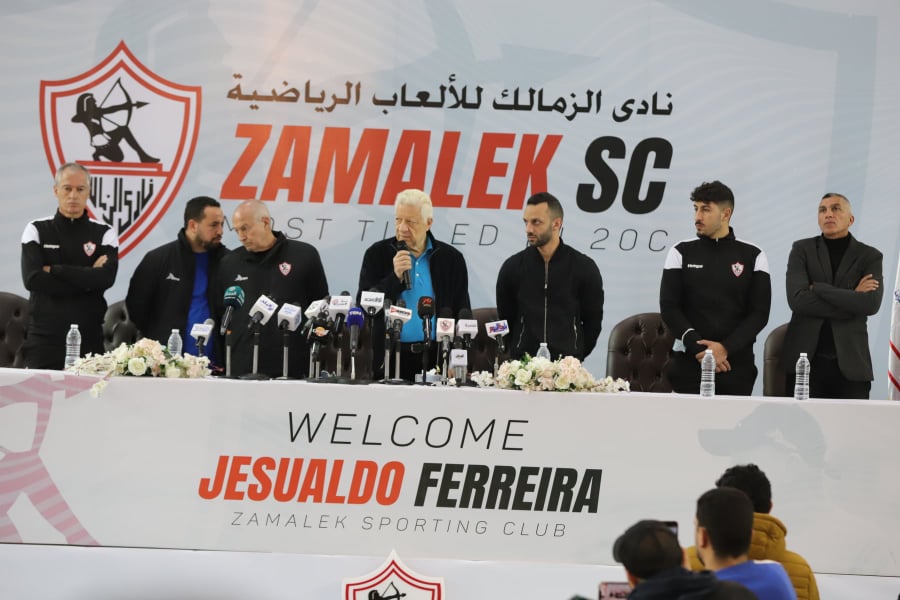 مؤتمر مرتضى منصور بنادى الزمالك (2)