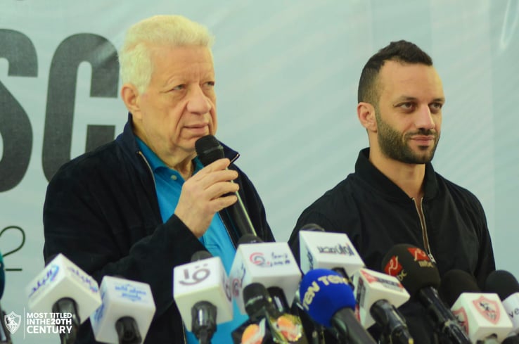 مؤتمر مرتضى منصور بنادى الزمالك (12)