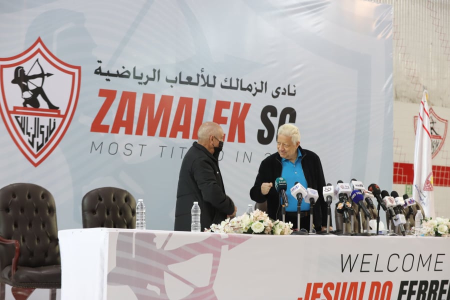 مؤتمر مرتضى منصور بنادى الزمالك (6)