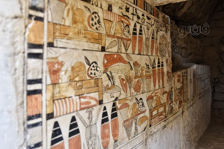 اكتشاف 5 مقابر منقوشة لكبار رجال الدولة القديمة (3)