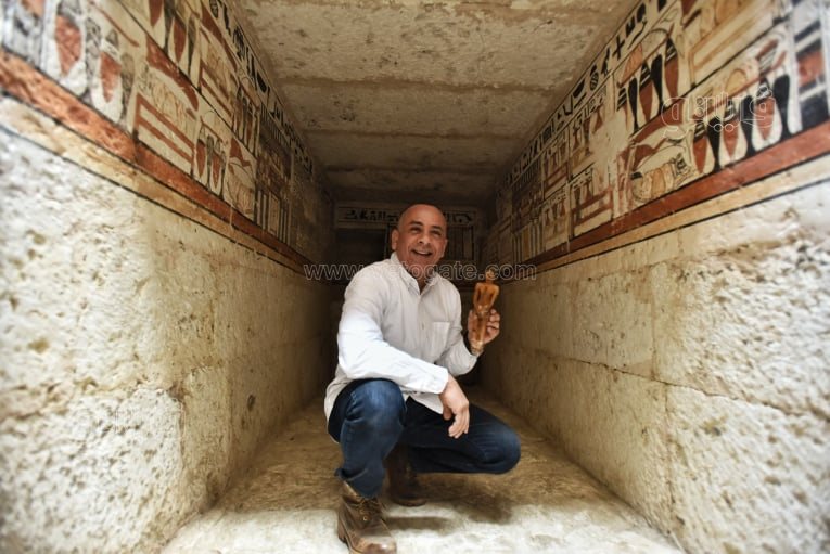 اكتشاف 5 مقابر منقوشة لكبار رجال الدولة القديمة (17)