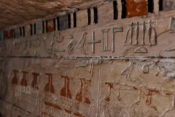 اكتشاف 5 مقابر منقوشة لكبار رجال الدولة القديمة (20)