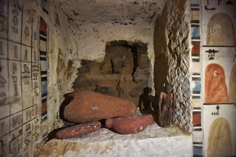 اكتشاف 5 مقابر منقوشة لكبار رجال الدولة القديمة (5)