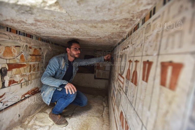 اكتشاف 5 مقابر منقوشة لكبار رجال الدولة القديمة (24)