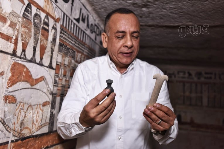 اكتشاف 5 مقابر منقوشة لكبار رجال الدولة القديمة (26)