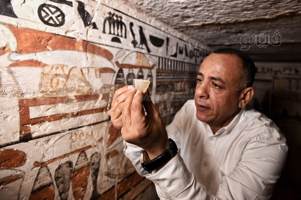 اكتشاف 5 مقابر منقوشة لكبار رجال الدولة القديمة (40)