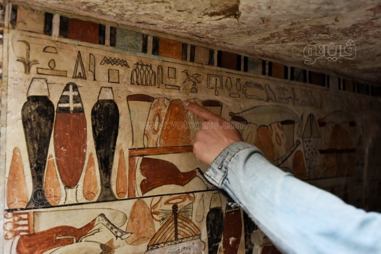 اكتشاف 5 مقابر منقوشة لكبار رجال الدولة القديمة (41)