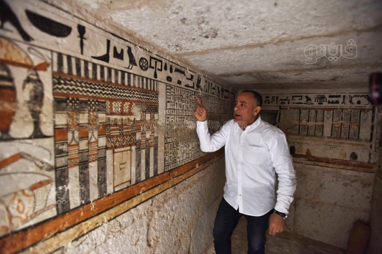 اكتشاف 5 مقابر منقوشة لكبار رجال الدولة القديمة (42)
