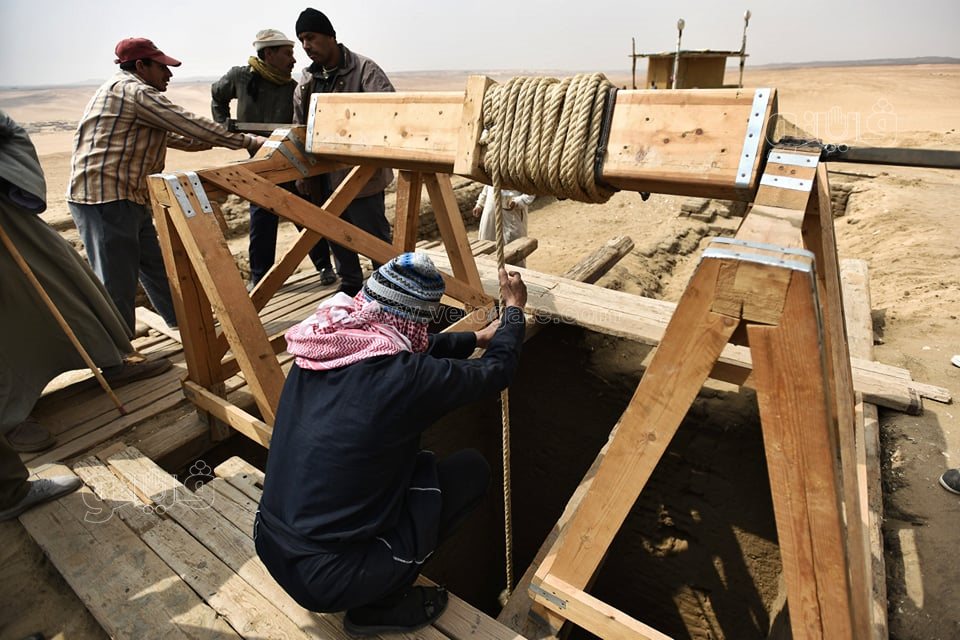 اكتشاف 5 مقابر منقوشة لكبار رجال الدولة القديمة (14)