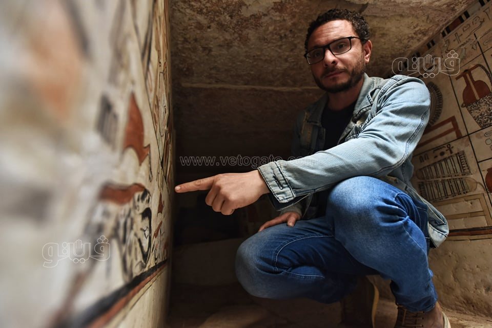 اكتشاف 5 مقابر منقوشة لكبار رجال الدولة القديمة (28)