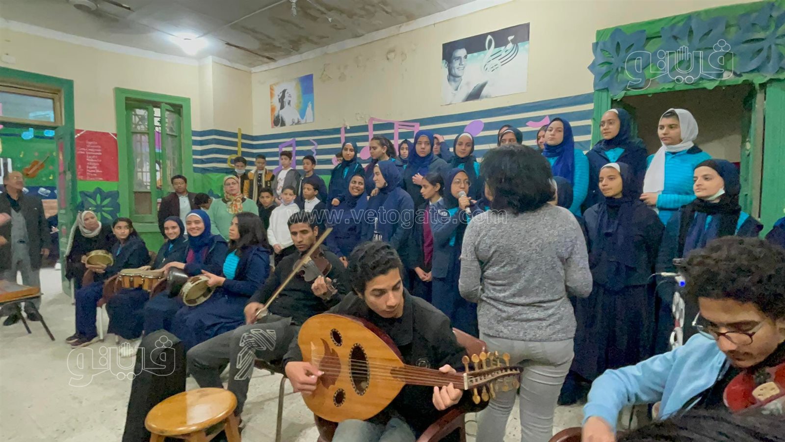 طلاب الثانوية بمدرسة الأورمان (4)