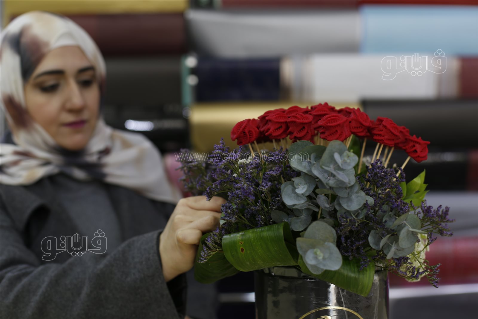 في عيدها هذا العام ماما هتاكل الورد.. حكاية الفلسطينية رولا مع معمول الورد بالتمر (4)