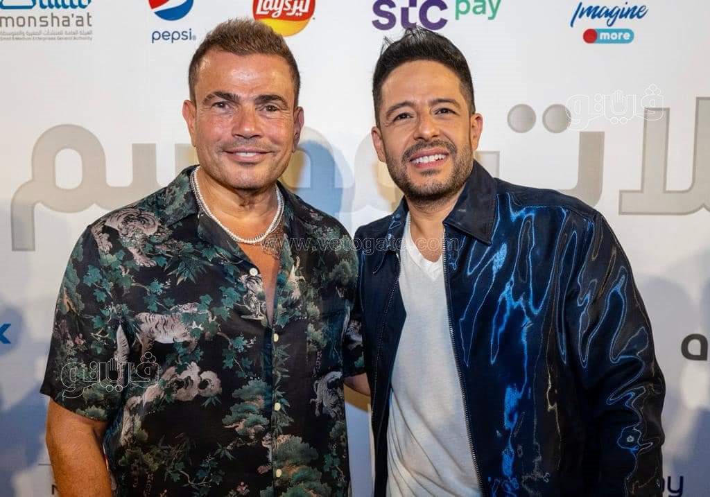 الهضبة وحماقى يشعلون حفل الرياض بحضور الالاف (7)