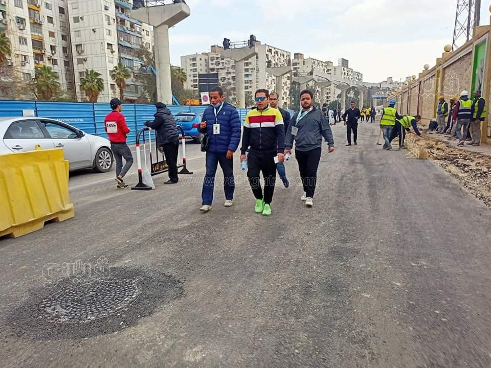 توافد الجماهير إلى استاد القاهرة لحضور مباراة مصر والسنغال (4)