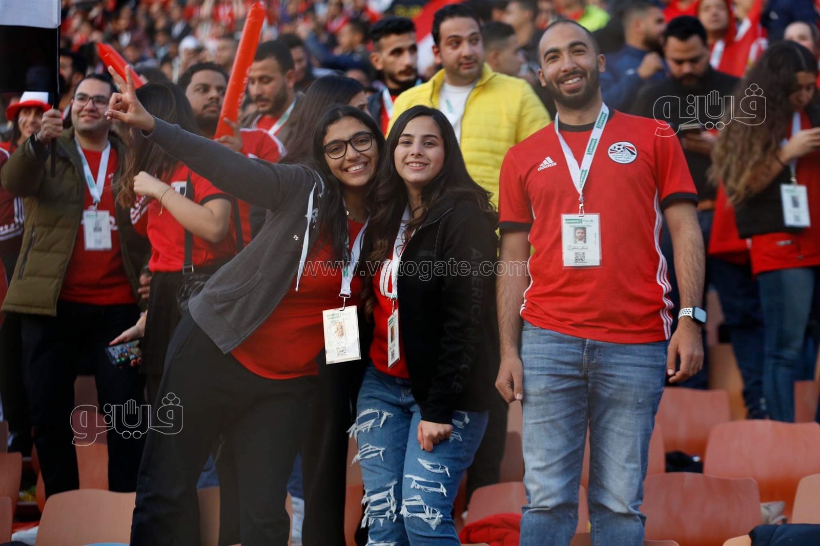 جمهور مصر باستاد القاهرة لمؤازرة المنتخب الوطني (2)