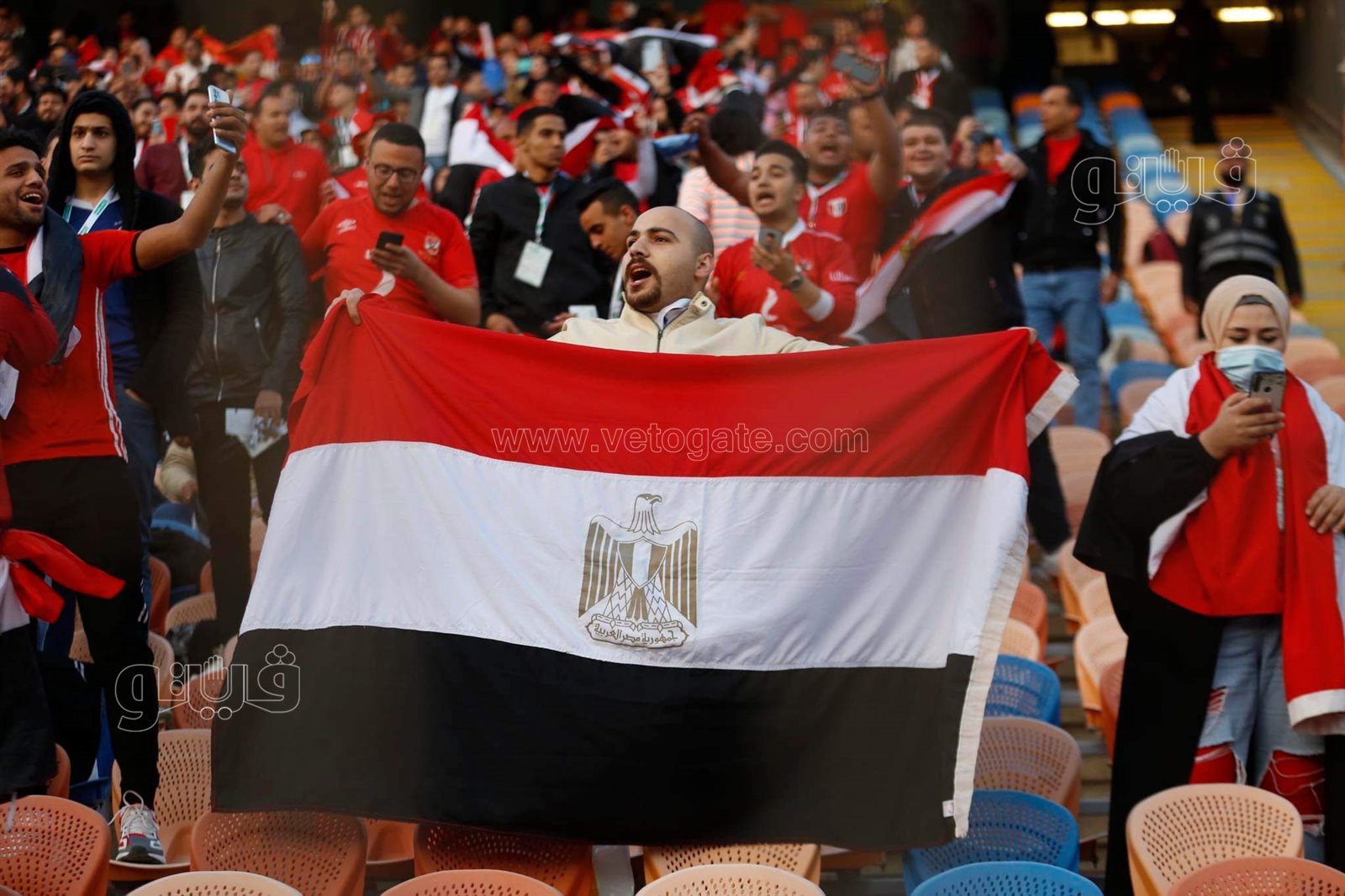 جمهور مصر باستاد القاهرة لمؤازرة المنتخب الوطني (15)