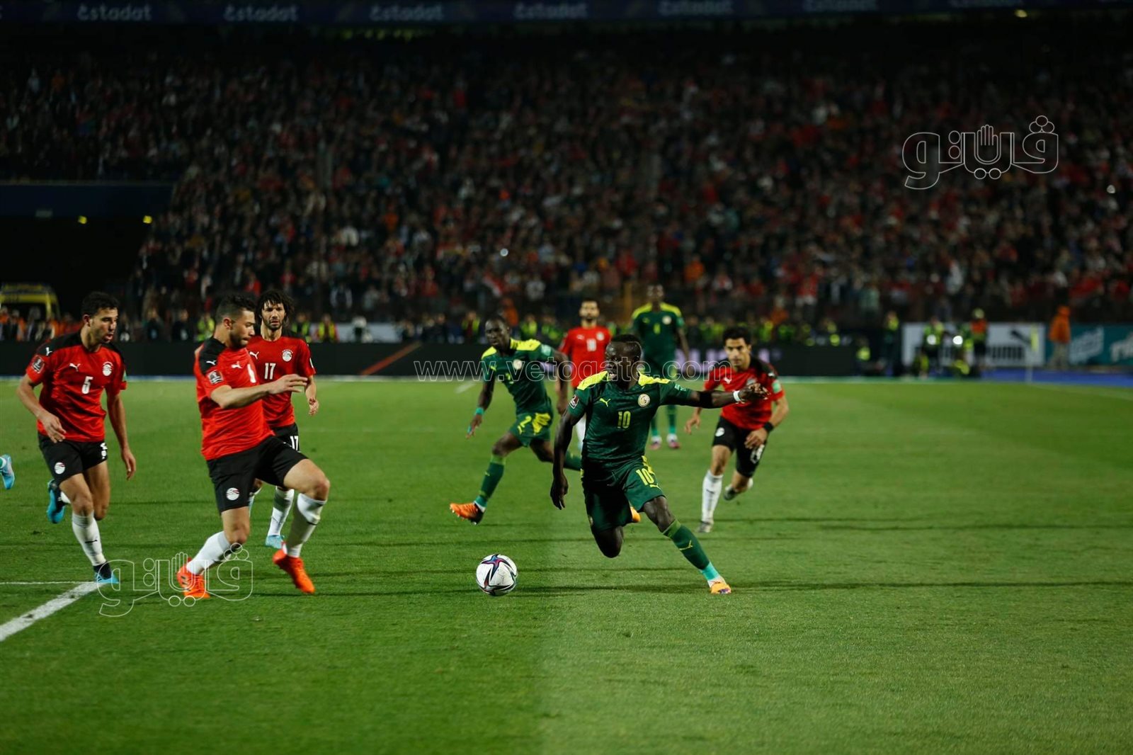 منتخب مصر يفوز على السنغال 01 في ذهاب الملحق المؤهل للمونديال  (2)