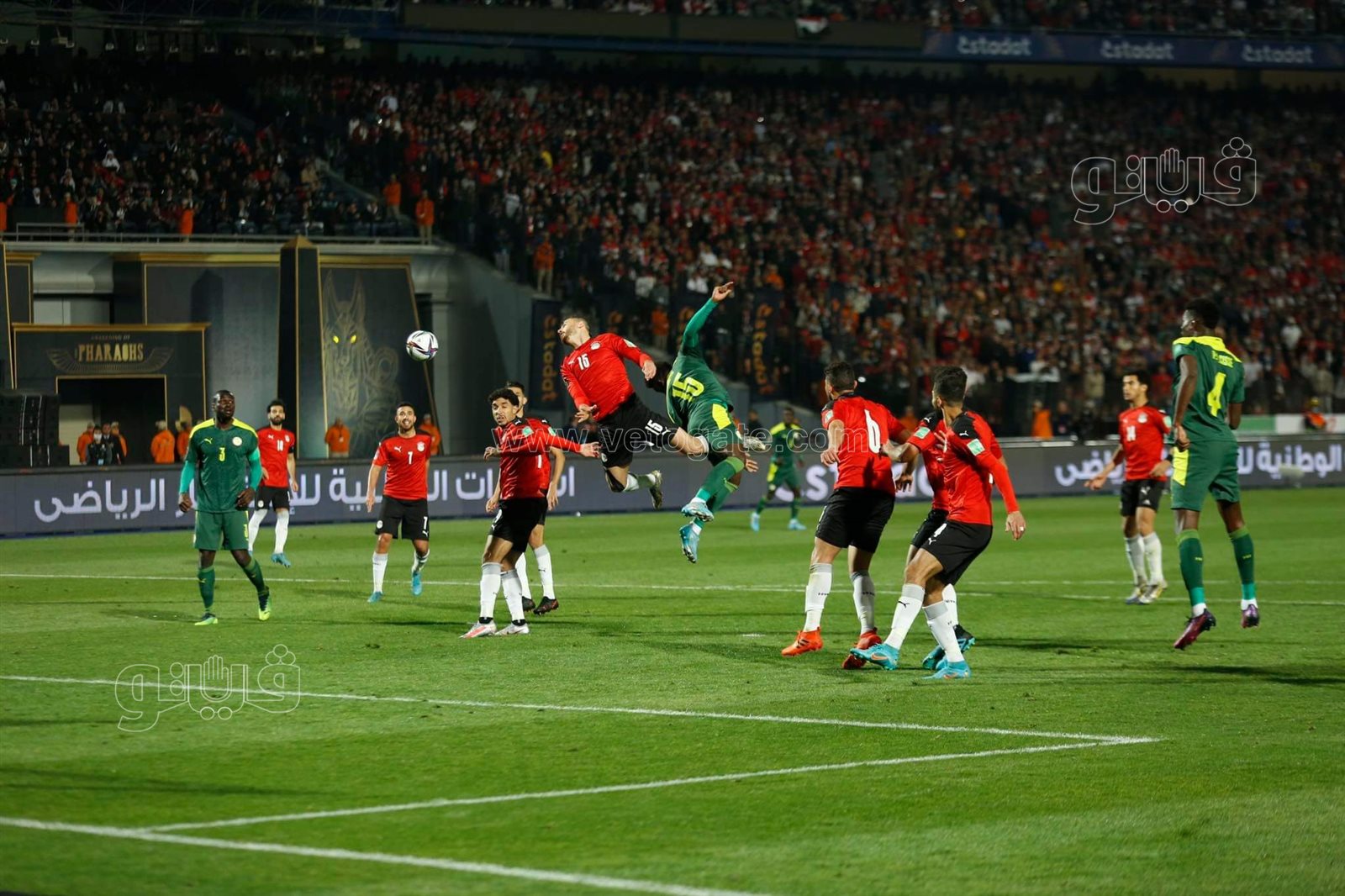 منتخب مصر يفوز على السنغال 01 في ذهاب الملحق المؤهل للمونديال  (33)