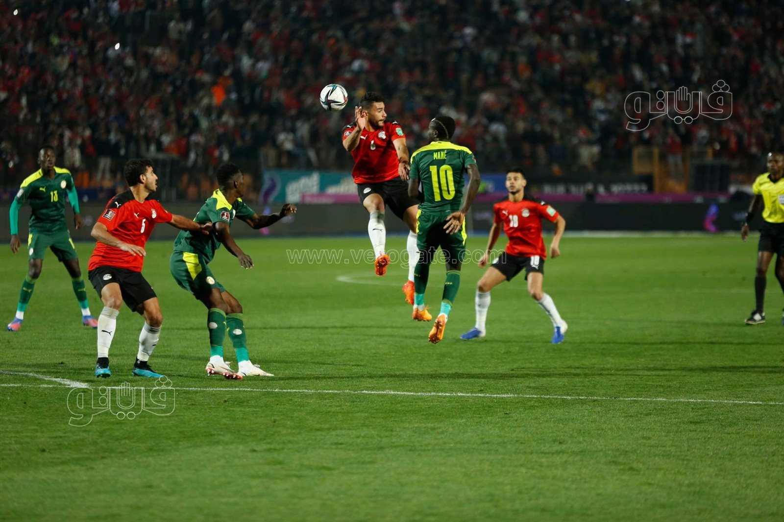 منتخب مصر يفوز على السنغال 01 في ذهاب الملحق المؤهل للمونديال  (34)