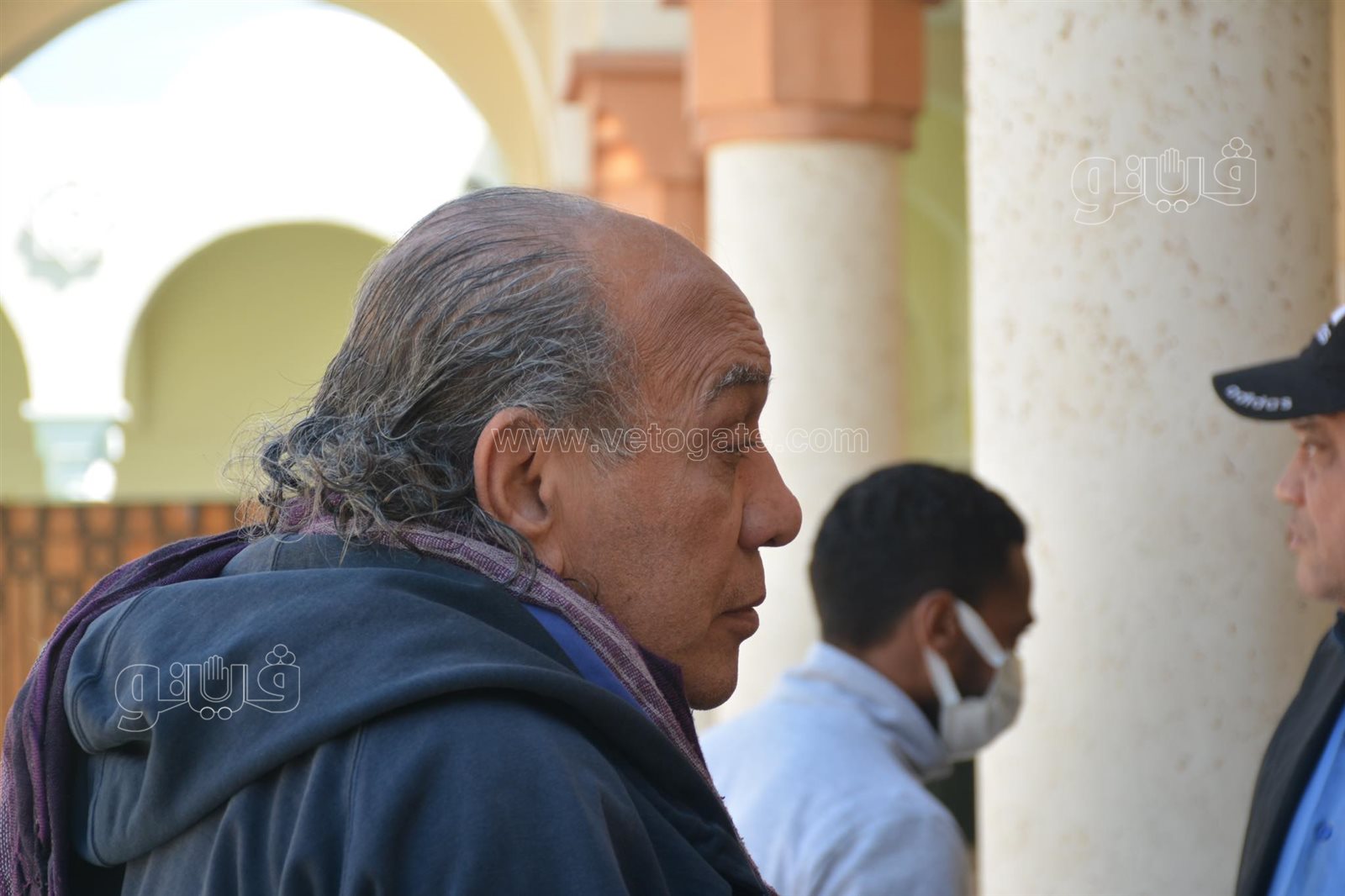 لحظة وصول جثمان أحمد حلاوة للمجمع الإسلامي بالشيخ زايد (14)