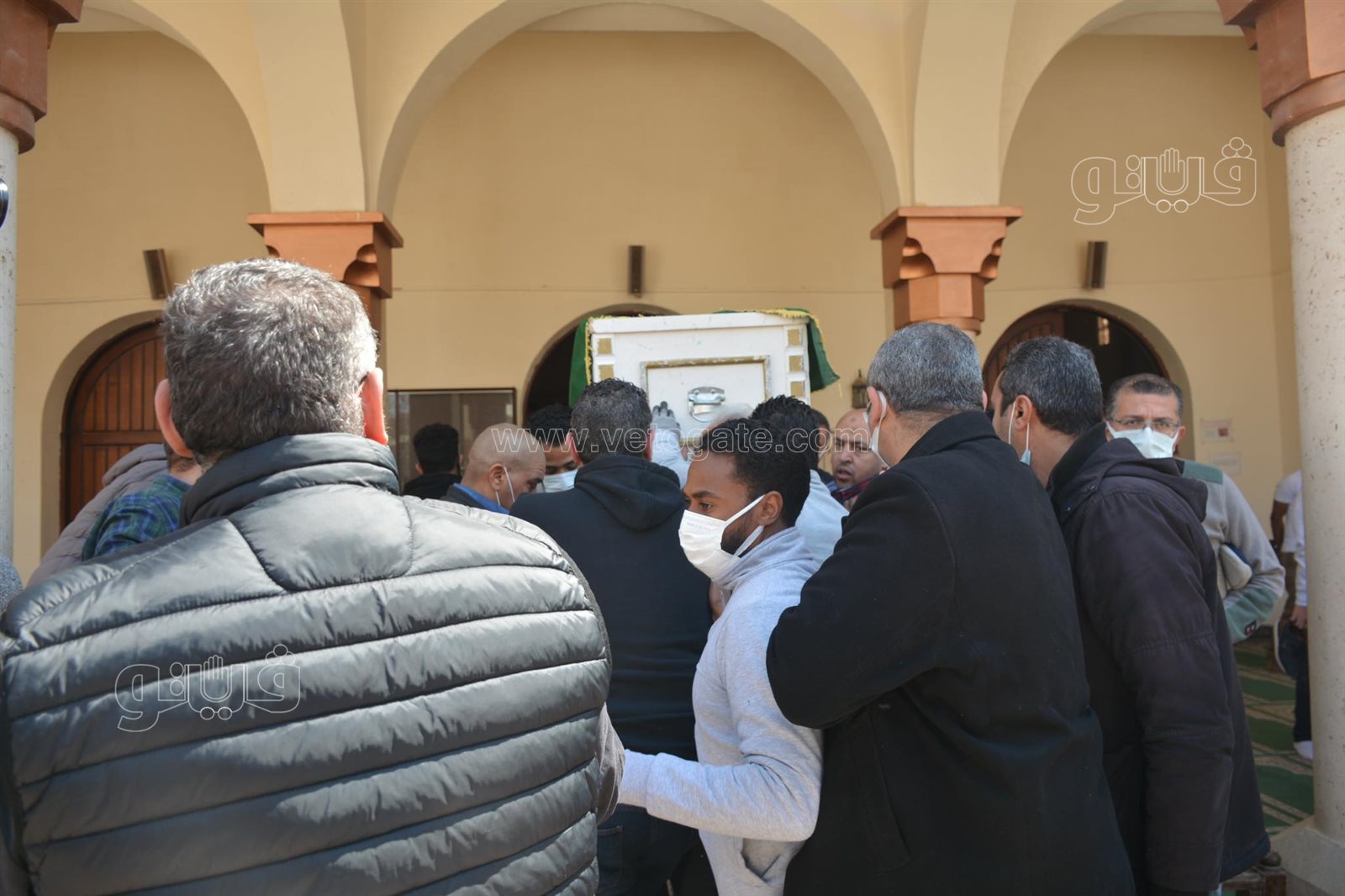 تشييع جثمان أحمد حلاوة من المجمع الإسلامي بالشيخ زايد (7)