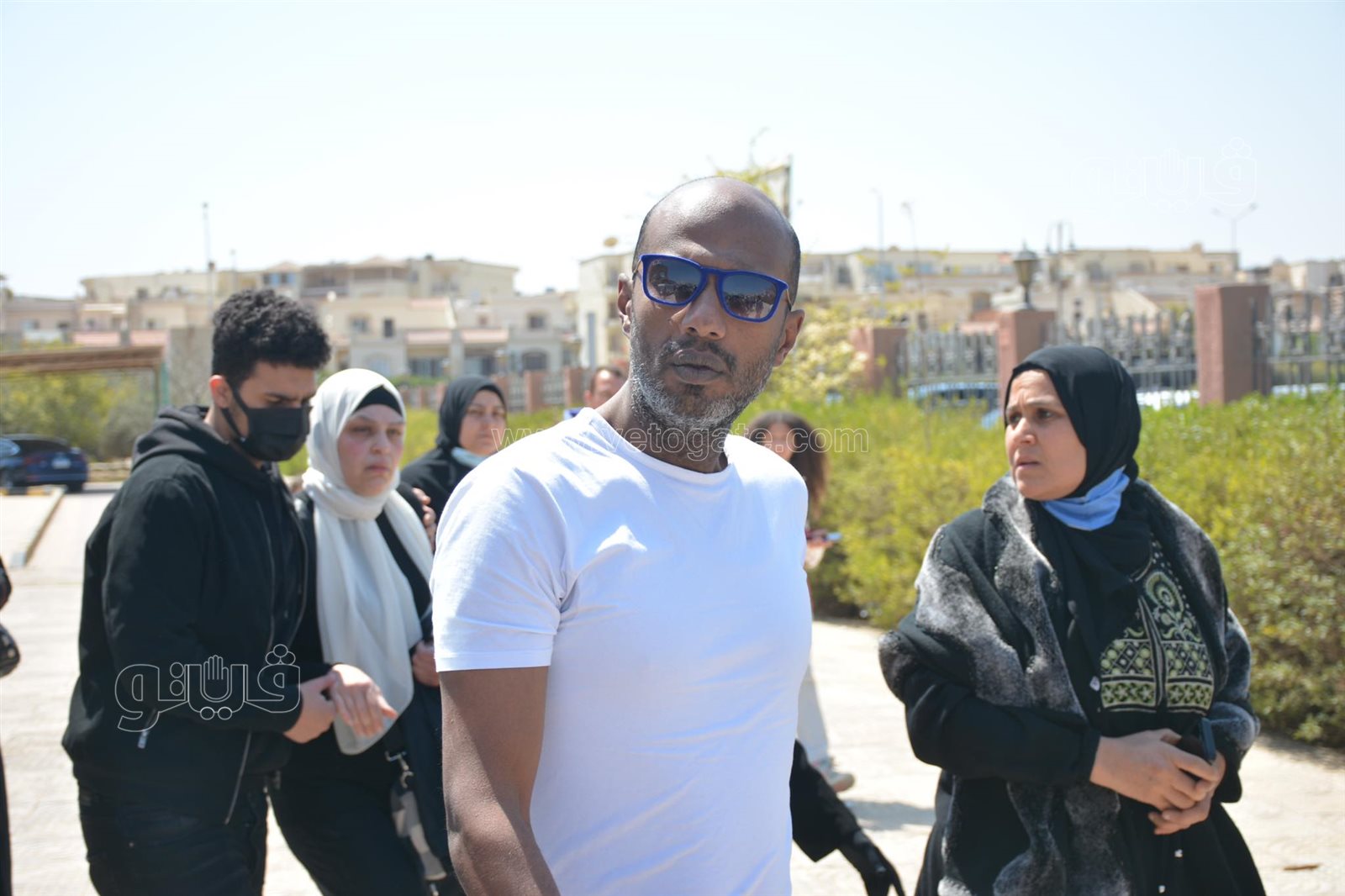 تشييع جثمان أحمد حلاوة من المجمع الإسلامي بالشيخ زايد (13)