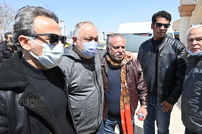 تشييع جثمان أحمد حلاوة من المجمع الإسلامي بالشيخ زايد (4)