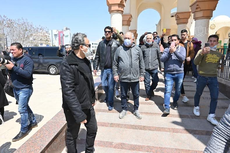 تشييع جثمان أحمد حلاوة من المجمع الإسلامي بالشيخ زايد (15)