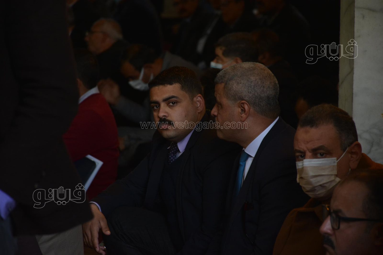 صلاة الجنازة على الراحل رجائي عطية بمسجد عمر مكرم (17)