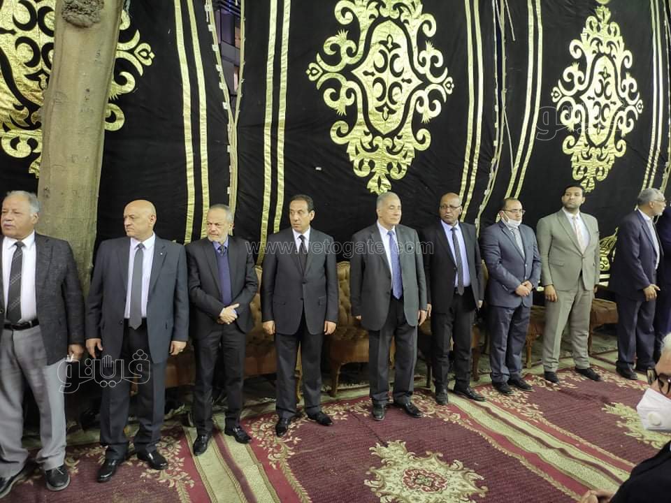 عزاء رجائي عطية نقيب المحامين (1)