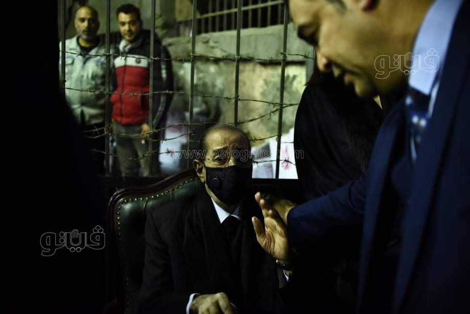 فريد الديب وحسن حمدي في عزاء رجائي عطية (2)