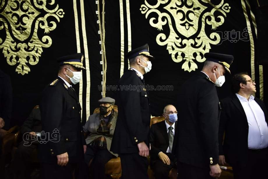 مرتضي منصور في عزاء رجائي عطية (17)