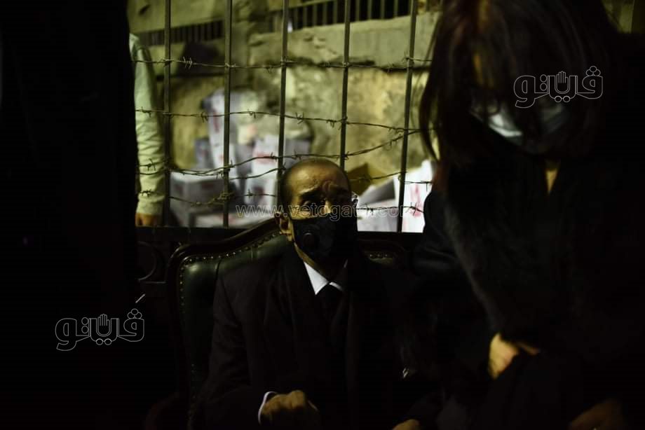 مرتضي منصور في عزاء رجائي عطية (23)