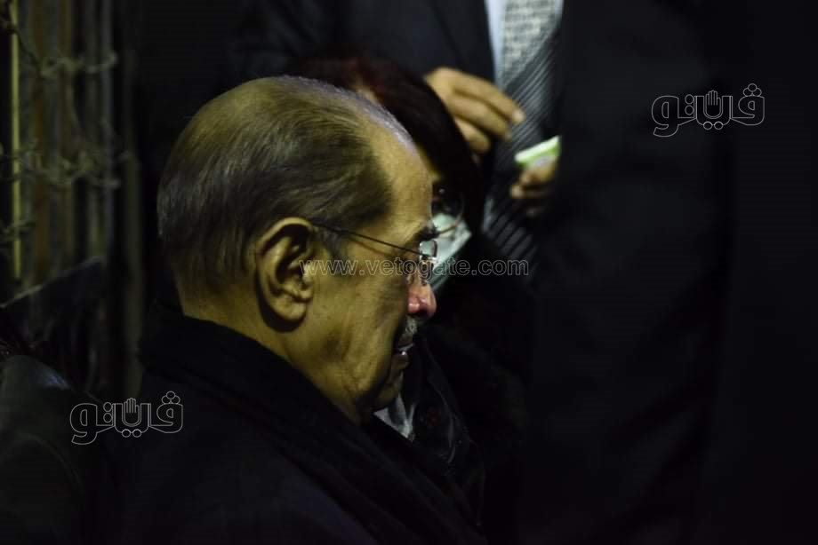 انهيار فريد الديب في عزاء رجائي عطية (32)