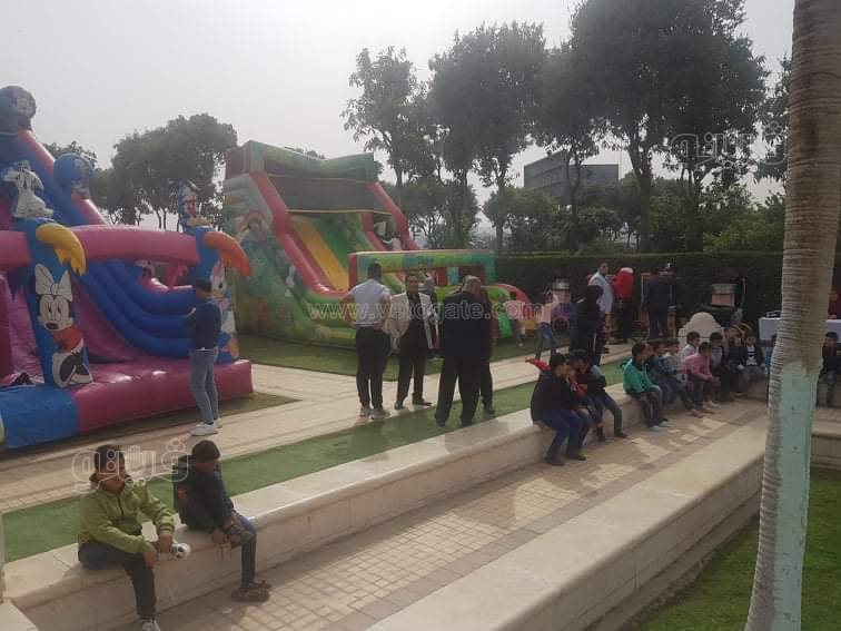 وزير التنمية ومحافظ القاهرة يحتفلان بيوم اليتيم في حديقة الأزهر (4)