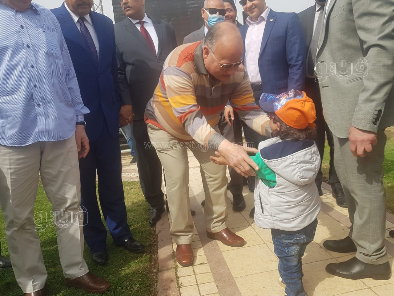 وزير التنمية ومحافظ القاهرة يحتفلان بيوم اليتيم في حديقة الأزهر (13)