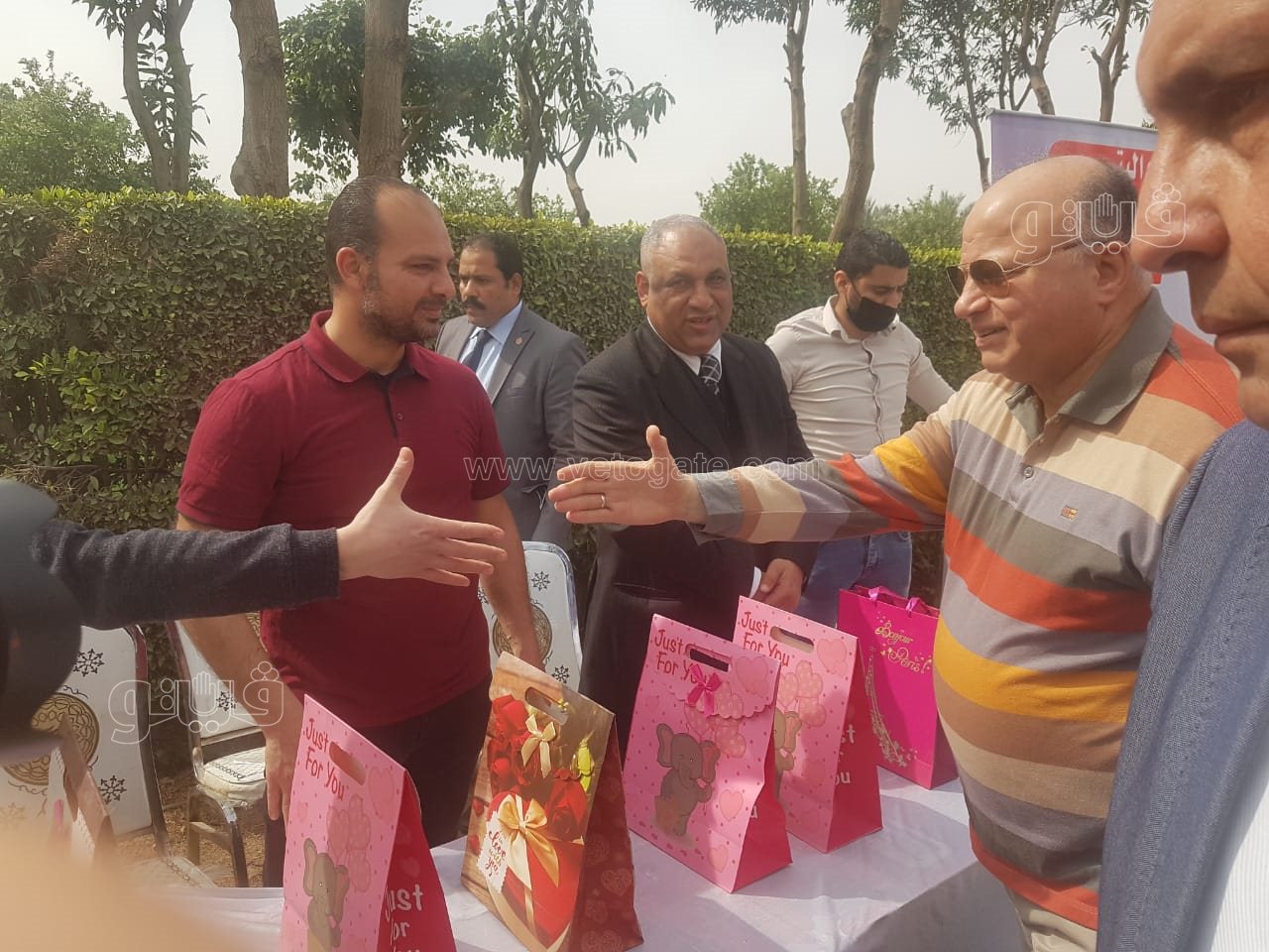 وزير التنمية ومحافظ القاهرة يحتفلان بيوم اليتيم في حديقة الأزهر (14)