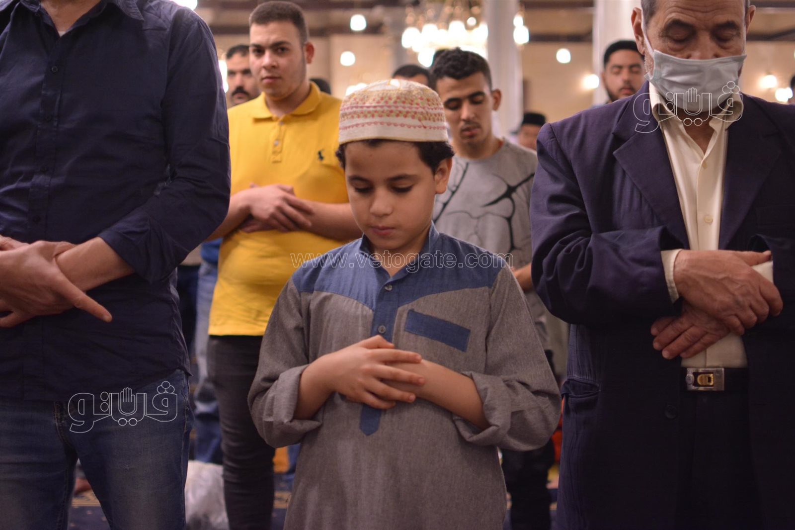  صلاة التراويح من مسجد الحسين (15)