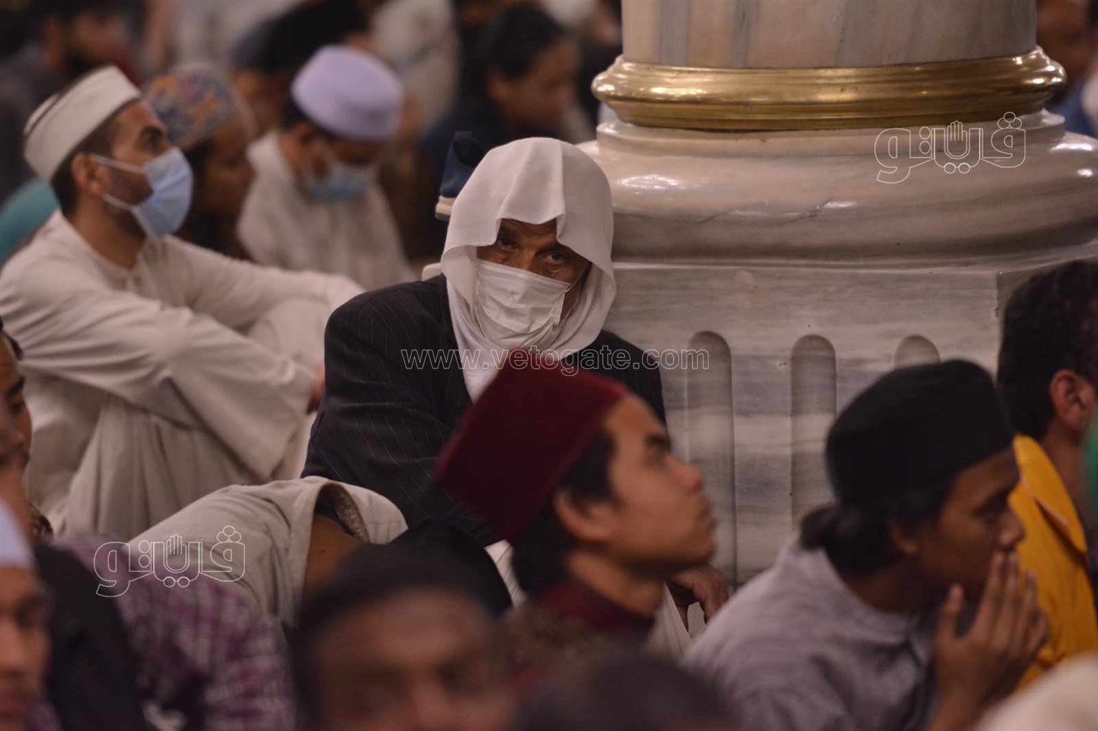  صلاة التراويح من مسجد الحسين (1)